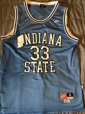 Vintage Larry Bird Nike Indiana State Sycamores Jersey Adult S