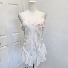 Vintage Victoria s Secret white lace bodysuit