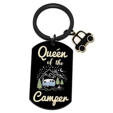 Camping Gifts for Women Camper Keychain Rv Gifts for Campers Cool Camping