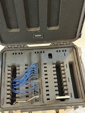 PHONE CHARGER SYSTEM in RUGGED TRANSPORT CASE - FOR 20 PHONES