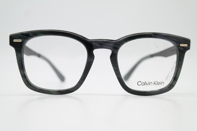 Brille Calvin Klein CK21617 Schwarz Grau Gold Bronze Oval Brillengestell Neu