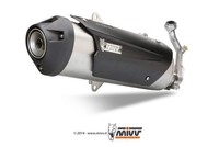 Kompletter Auspuff Mivv Inox Racing Urban FüR Piaggio X8 125 2004-2006