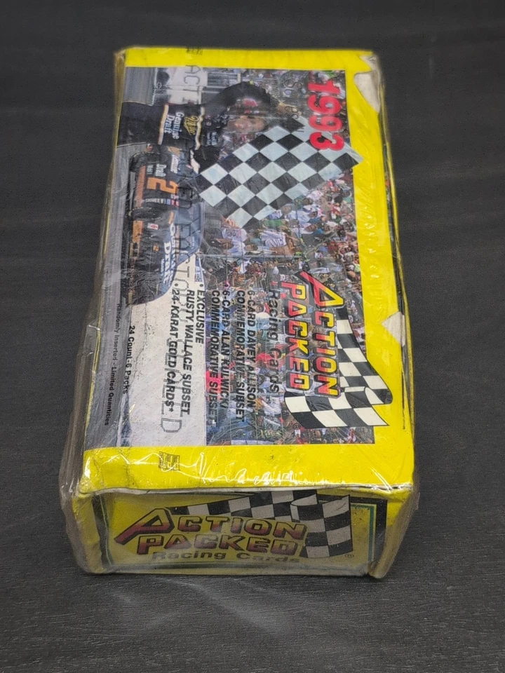 1993 Action Packed Series 3 Racing Cards Factory Sealed Box 24k gold - Image 3 of 3
