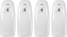 Automatic Air Freshener Spray Dispenser 4-Pack Wall Mounted or Free Standing,