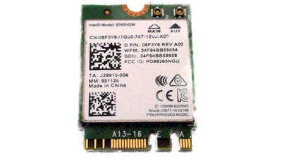 INTEL 8265NGW Dual Band Wireless PCIe M.2 WLAN BT 4.2 WIFI Card 08F3Y8