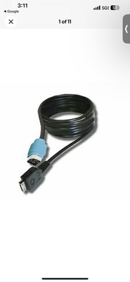Genuine Alpine KCE-433iv Connection Cable for iPod Compatible Alpine In-Dash Rec