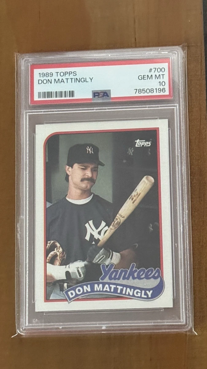 Don Mattingly Baseball Grade 10 Sports Trading Cards & Accessories