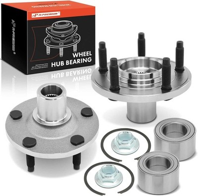 A-Premium 2 X Front Wheel Bearing and Wheel Hub Kit Compatible with Ford Escape