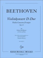 Konzert D-Dur Op.61 FüR Violine Und Orchester FüR Violine Und Klavier