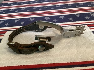 Vintage Single Crockett Renalde Ladies Girls Western Cowboy Spur Americana