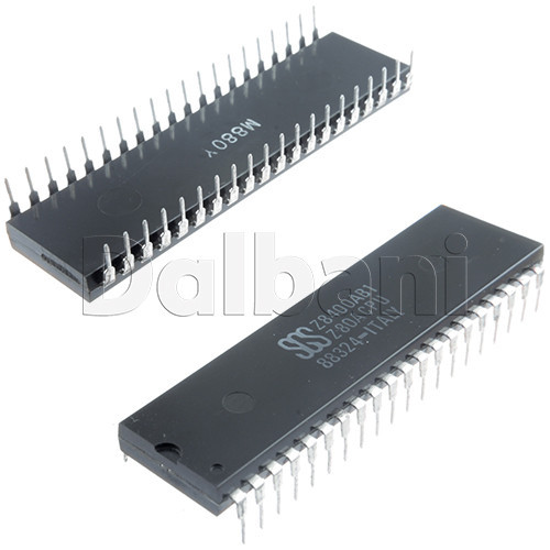 Z8400ab1 Z80acpu Pçs/lote 1 Dip-40p Z80a Cpu Novo E Original
