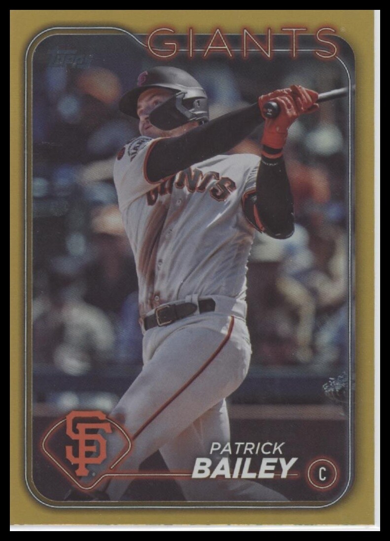 2024 Topps #346 Patrick Bailey Gold Foil