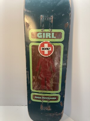 Skateboard Deck Rick McCrank Vintage Girl Rare Wood Free Shipping