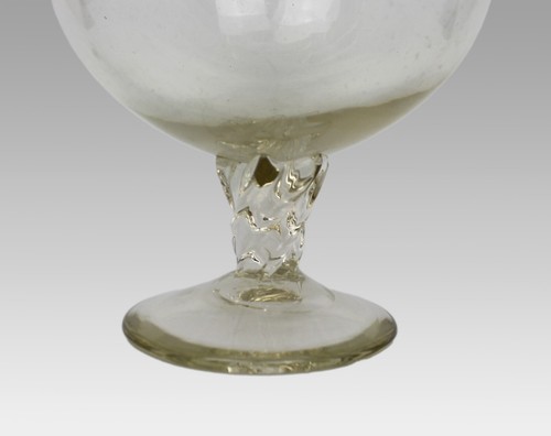 Antiguo Ewer con patas de vidrio, finales del siglo XIX - Imagen 5 de 6