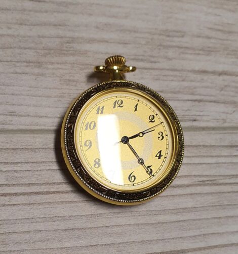Orologio da tasca stile antico stile liberty vintage retrò design gioielli tradizionali - Foto 2 di 9