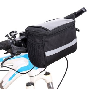 Bicycle Bike Cycling Front Handlebar Bag Waterproof Outdoor Pouch Basket Bush