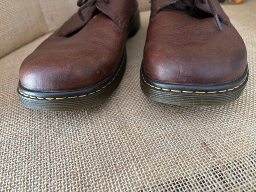 Dr. Martens Bexley Braun Leder Weich Wair Komfort Oxford-Schuhe Herren Größe 11 - Bild 2 von 7