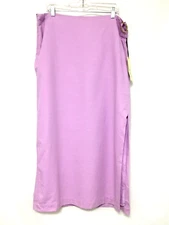 Future Collective with Jenee Naylor Lilac Women's 16 Cutout O-Ring Maxi Skirt