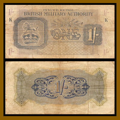 British Armed Forces One Shilling紙幣 1 Shilling - British Armed