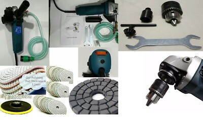 Wet Polisher Grinder 60 Concrete Marble Stone masonry Polish Drill Bit Chuck