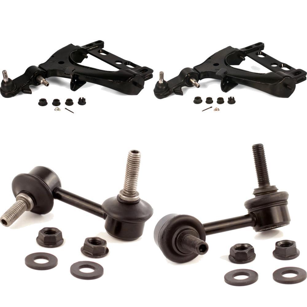 10-Piece Front Suspension Kit – Control Arms, Ball Joints, Sway Bar & Tie Rods For 2002-2003 Chevy Trailblazer