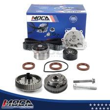 Timing Belt Kit VVT Water Pump for 10-18 Chevy Aveo Sonic Cruze Limited 1.6 1.8L