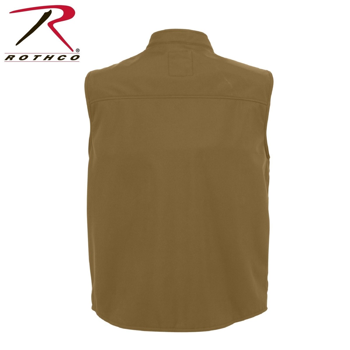 Chaleco Soft Shell Escolta Seguridad Tactico Coyote Rothco | Meses Sin Inter&eacute;s