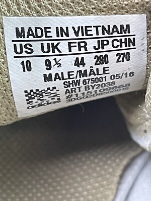 ADIDAS Brown Running Shoes ZX FLUX TORSION TAN BLUE Men's Size 10