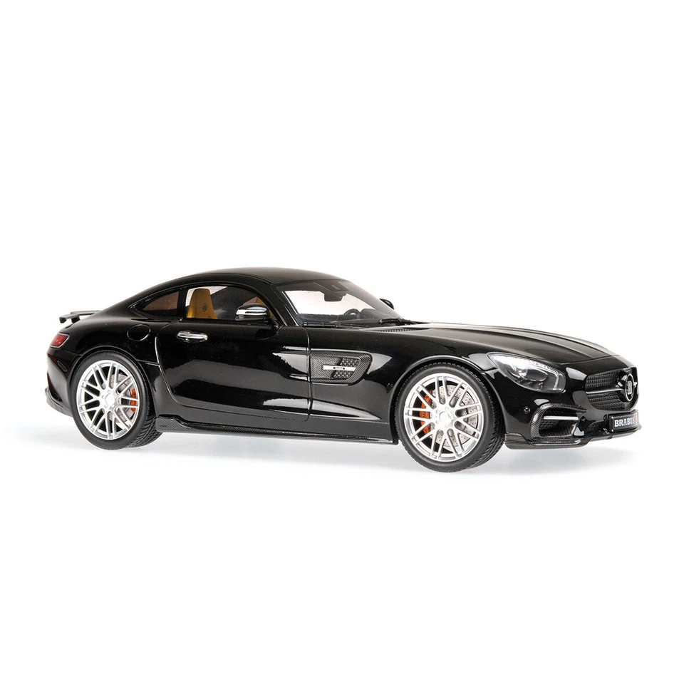 Minichamps 1/18 BRABUS 600 AUF BASIS MERCEDES-BENZ AMG GT S 2015 BLACK - Immagine 4 di 4