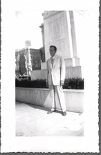PHOTOGRAPH 1940 DEWEY MONUMENT FAIRMONT HOTEL SAN FRANCISCO CALIFORNIA OLD PHOTO