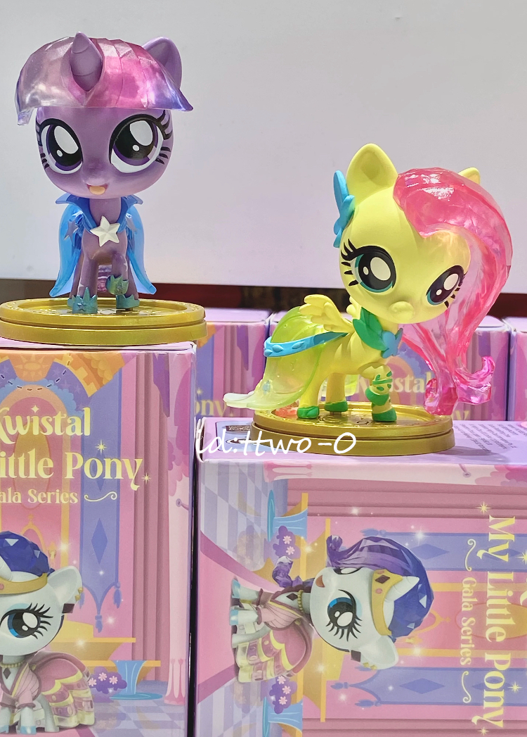 6PCS - Applejack Rarity Pinkie Pie Fluttershy Rainbow Dash My