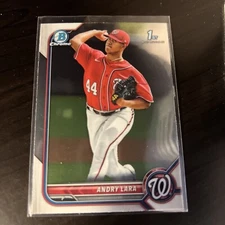 Andry Lara RC BCP70 2022 Bowman Chrome Prospects Rookie