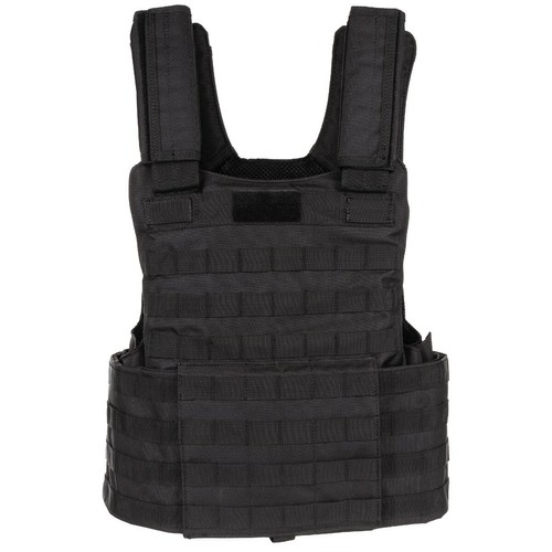 MFH Gilet tattico Militare escursioni campeggio sport MOLLE II nero | eBay