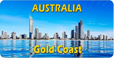 Gold Coast Australia Novelty Car License Plate