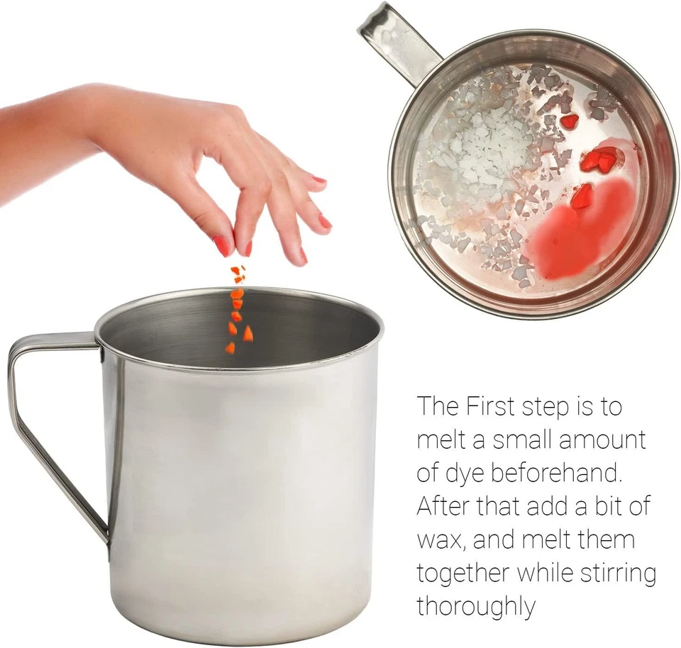 8/26 Colors Set Wax Dyes for Candle Making, Soy Wax Color Dye Nontoxic Supplies - Image 4 of 4