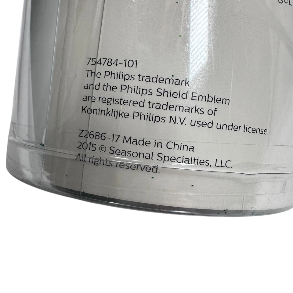 Philips LED Glitter Tree Multi Lights Battery Operated Christmas Village New - Image 4 of 4