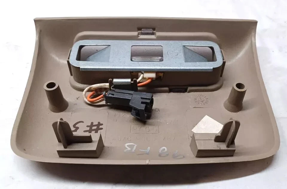 97-02 CAMARO Z28 FIREBIRD TA USADO TRASERO INTERIOR CÚPULA LUZ NEUTRAL MARRÓN BEIGE #5 Foto 4 de 4