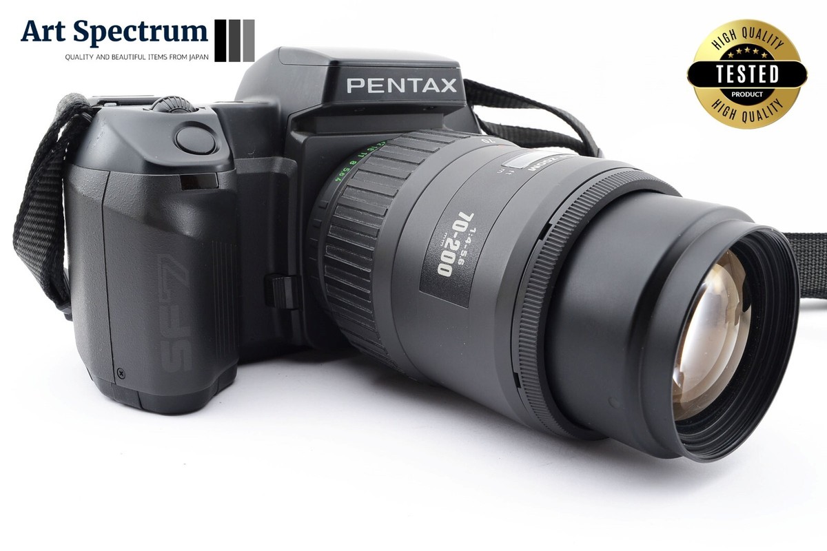 N Mint] Pentax SF7 + Pentax-F Zoom 28-80mm f3.5-4.5 + 70-200mm f4