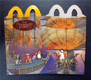 Treasure Planet - McDonald's Happy Meal Box - 2002