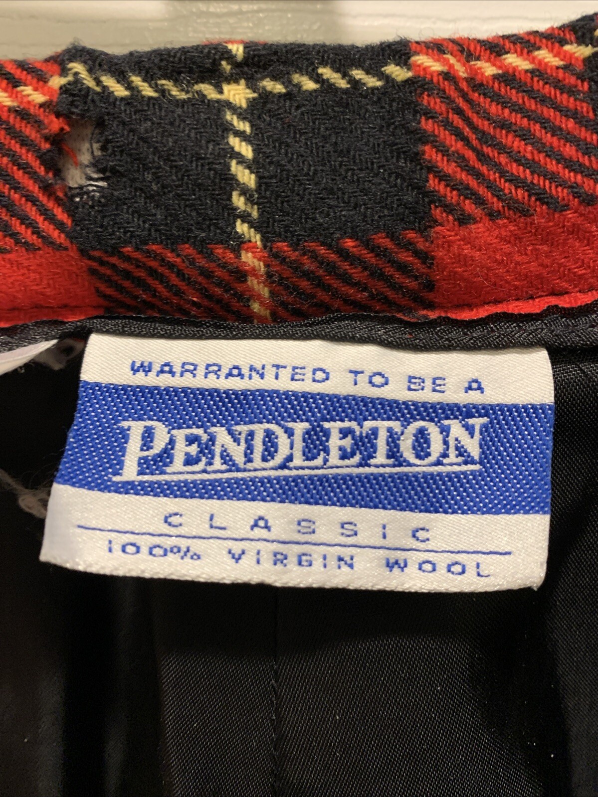 Pendleton Classic 100% Virgin Wool Pants Tartan R… - image 6