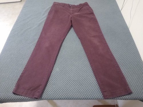 Pantalone chino uomo Banana Republic aiden etichetta taglia 32x34 taglia reale 32x32 - Foto 2 di 16