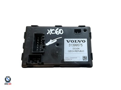VOLVO XC60 MK1 TOW BAR CONTROL MODULE ECU 31399575 2.0 DIESEL