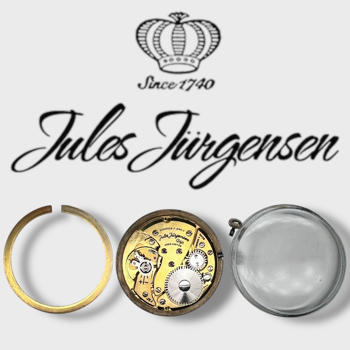 Jules Jürgensen Automatic Swiss 17 Jewels (6.5”) WORKING Jules Jurgensen Diver – Analog:Shift main image 4