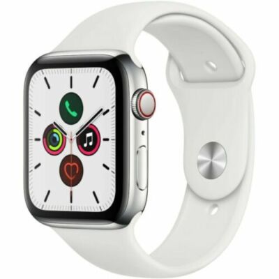 Apple Watch Series 5 40mm 44mm GPS + WIFI + LTE UNLOCKED Stainless Steel - Used