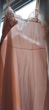 vintage nancy king slip see measurements pink