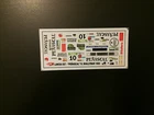 DECALS 1/43 LANCIA 037 CARDIN RALLY SHALYMAR 1983 RALLY SPAIN