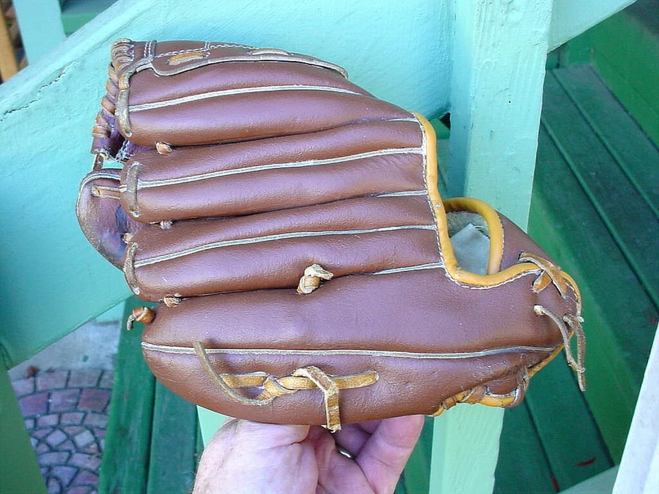 Guante de béisbol juvenil vintage Spalding 42-3665 Joe Torre 9" Foto 3 de 4