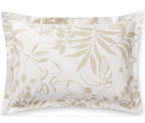 Ralph Lauren Cecily Collection Palmetto Sateen King Sham 20"x36" MSRP$185.00 - Picture 1 of 5