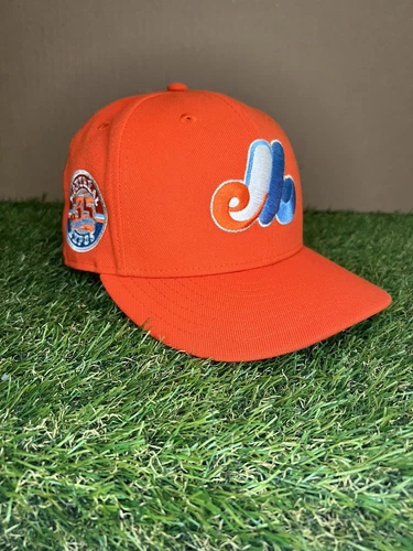 Hat Club Montreal Expos Frozen Tangerine Icy UV 7 1/2