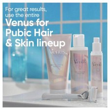 Image of Gillette Venus Shave Gel Cleanser 2 in 1 / Exfoliant / Serum Pubic Hair & Skin